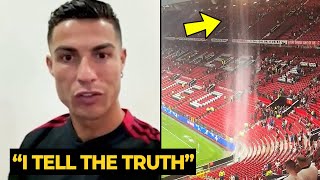 United fan can't believe Old Trafford is FALLING DOWN after fl00ding in the stadium | Man Utd News