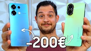 MEJOR móvil de 200€!! Redmi Note 13 vs Realme C67