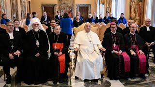 Semana por la Unidad de los Cristianos: Francisco recibe a la delegación ecuménica de Finlandia