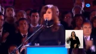 Cristina Fernández: "No soy eterna, lo he dicho muchas veces, tampoco lo quiero ser"