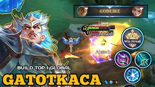 Gatotkaca Insane Burts One Hit Damage!! - Build Top 1 Global Gatotkaca - Mlbb