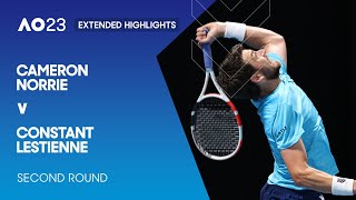 Cameron Norrie v Constant Lestienne Extended Highlights | Australian Open 2023 Second Round