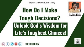 Unlock God’s Wisdom for Life’s Toughest Choices!\