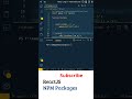 React Telugu: NPM Install Packages, Frontend, ReactJS Tutorial, Learn React JS, React JS Telugu,Node