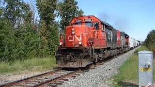 CN's SD40 rebuilds Part 1 SD40u 6000 - 6028