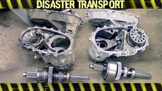 Disaster Transport NP261 Transfer Case Weight Reduction