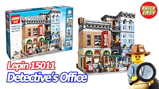 LEGO Detective Office | Lepin 15011 | Unofficial lego BRICK EASY