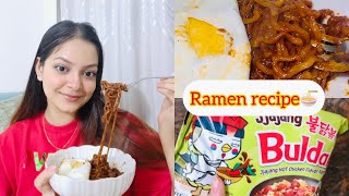 কিভাবে রমেন বানালাম🍜 | Ramen recipe | mini vlog | Jahan eity | Shorts