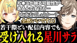 星川サラにセンシティブなものが映っても大丈夫かを確認する紳士な叶【にじさんじ/叶/切り抜き/星川サラ/かなえぼし】