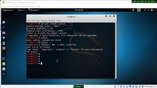 Python Installation on Kali Linux