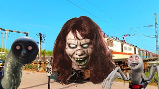 Ghost funny train amazing super video - bhutiya train bhutiya train - funny bhutiya train - thomas