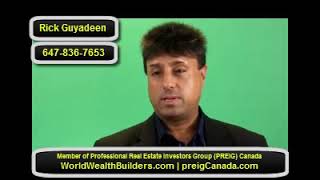 Canadian Real Estate instant problem solver Rick Guyadeen in Toronto