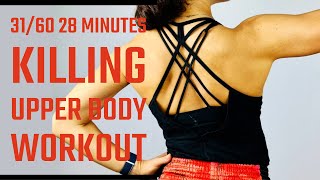 31/60 28 MINUTES UPPER BACK WORKOUT | KILLING ROUTINE | FITNESS MARATHON | SUMMER IS COMING