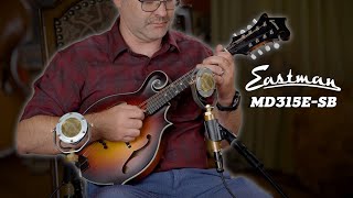 Eastman's Best-Selling Mandolin Just Got Better! | MD315E-SB Specs \u0026 Samples