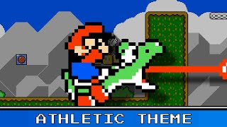 Super Mario World Athletic Theme 8 Bit Remix