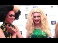 rupaul s drag race queens at the 2013 newnownext awards with damiana garcia