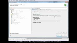 Core debug demo using Visual COBOL for Eclipse