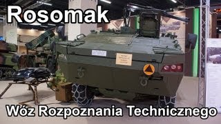 MSPO 2013 - Rosomak Wóz Rozpoznania Technicznego #gdziewojsko