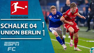 Schalke winless streak at 20 matches after 1-1 draw vs. Union Berlin | ESPN FC Bundesliga Highlights