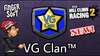 O MEU NOVO CLÃ - VG Clan™ | Hill Climb Racing 2