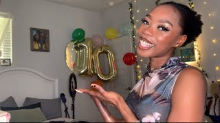 GRWM 10k PARTY 🎈 🥳 NEW YEAR SLICK BACK SOFT GLAM Pt. 1