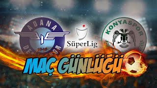 Adana Demirspor 3-0 Konyaspor (Maç Günlüğü)