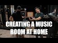 CREATING A MUSIC ROOM AT HOME | Iherng visits Music Bliss