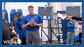Colts host local pro day