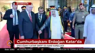 Cumhurbaşkanı Erdoğan Suudi Arabistan ve Kuveyt ziyaretleri sonrası Katar'da