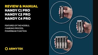 Review \u0026 manual: Armytek Handy C1 Pro, Handy C2 Pro, Handy C4 Pro