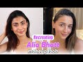 Recreating Alia Bhatt’s NO FOUNDATION 10 minutes makeup look | Makeup Tutorial | SUSH Dazzles