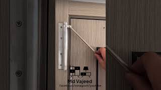 Auto Door Closer Mechanism Easy To Install For Everyone