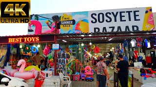 SOSYETE BAZAAR KUŞADASI 2022 | 4k UHD 60fps | Wanderlust Feet Vlog