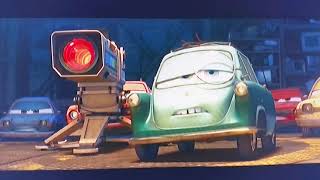 Cars 2 but only when Professor Z is on screen