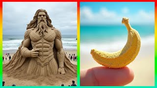 Crazy SAND SCULPTURES That Are At Another Level