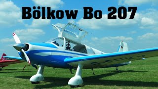 Bölkow Bo 207 | Airshow Breclav 2023 | 4K