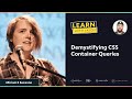 Demystifying CSS Container Queries