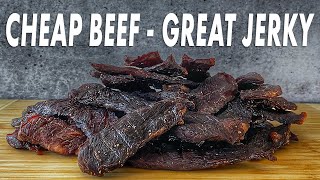 How To Make Great Beef Jerky From A Cheap Cut Of Beef