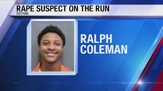Convicted murderer who is also a rape and robbery suspect on the run; documents say