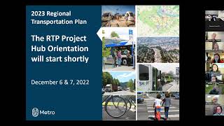 RTP Project Hub Orientation