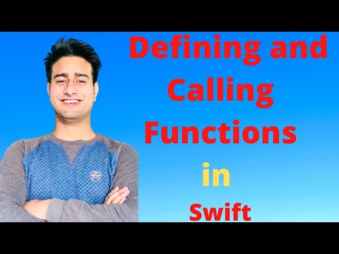 How To Define And Calling Function in -swift-
