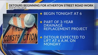 PennDOT releases detour update for Atherton Street