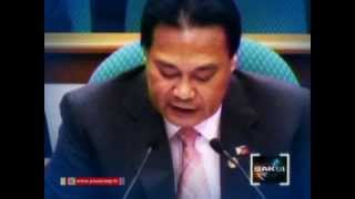 Saksi: Chief Justice on trial: Corona tumestigo sa Senado