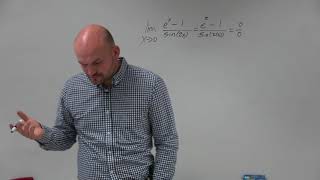 How to apply L'Hopital's Rule to evaluate the limit