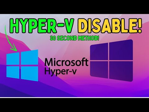 Как отключить Hyper-V в Windows 10/11 (простой метод)