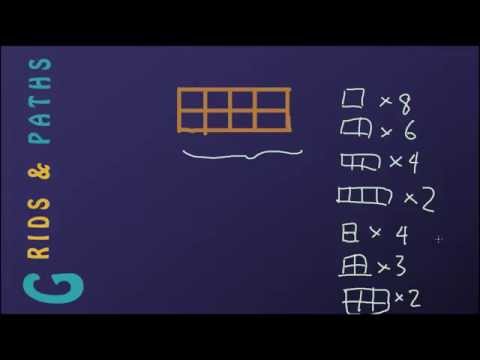 Advanced Combinatorics Grids And Paths Youtube