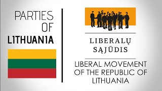 Lietuvos Respublikos Liberalų sąjūdis |Liberal Movement |Lithuania, Parliament Election October 2020