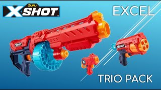 [REVIEW] Zuru X-Shot Excel Trio Pack | Fun For The Family!