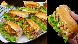 Ramzan Special Chicken Sandwich Recipe,Iftar Special Special Recipe by Samina Food Story