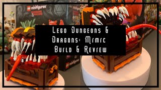 Building a Mimic Chest for My LEGO Dungeons & Dragons Diorama | Non-LEGO Brand Review!